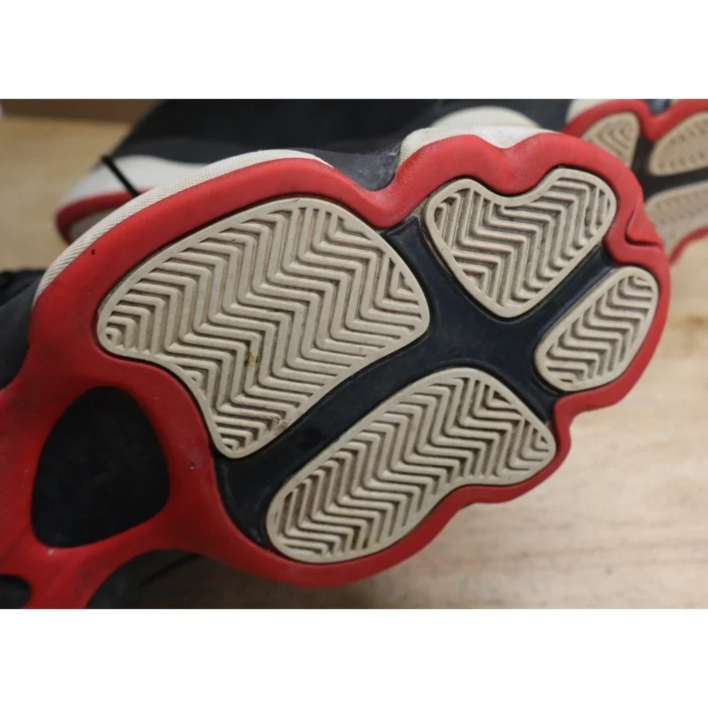 Air Jordan 6 Rings Shoes Black Red‎ White 